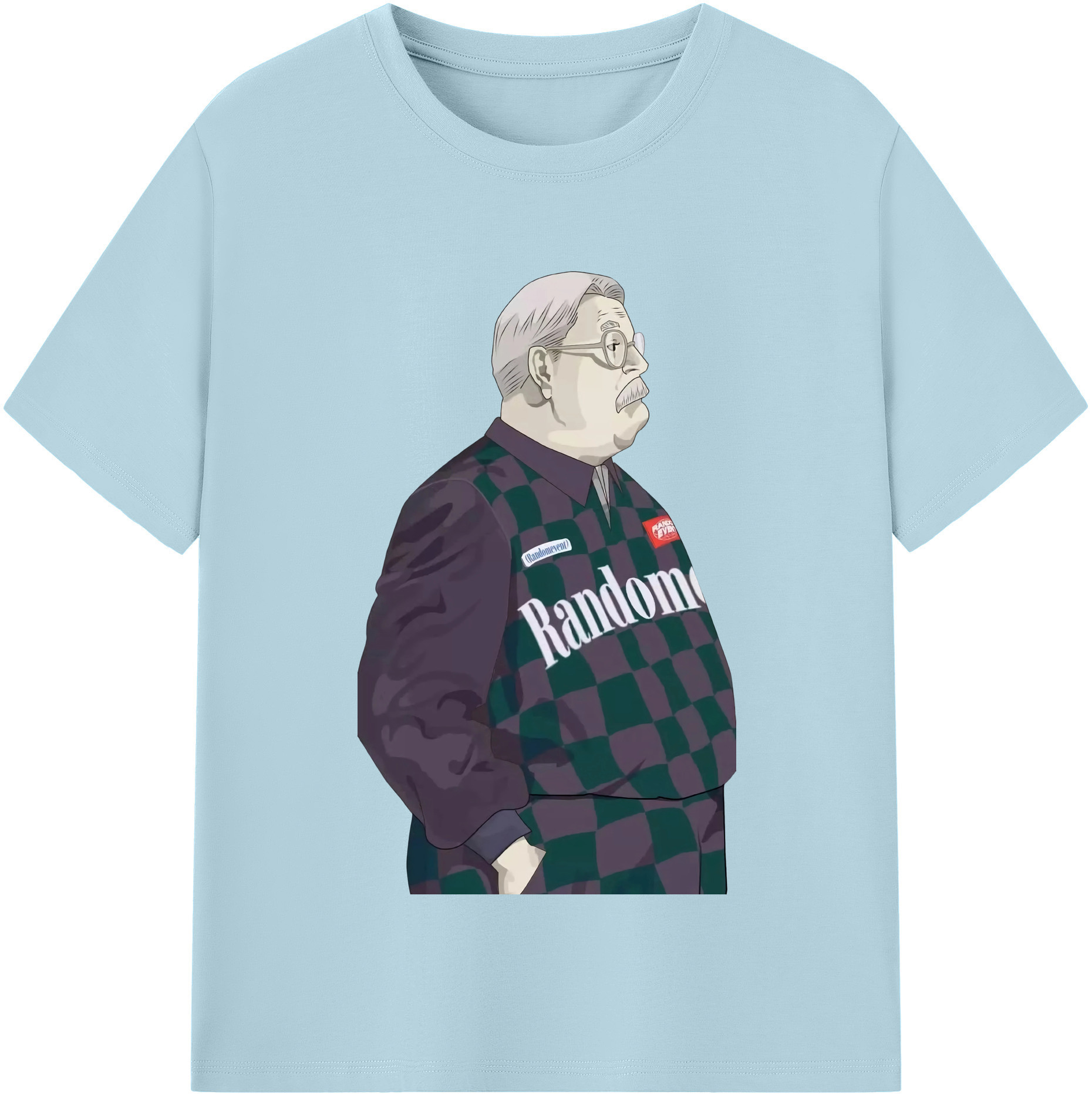 SLAM DUNK／スラムダンク 綿100％半袖Tシャツ（フロントプリント）